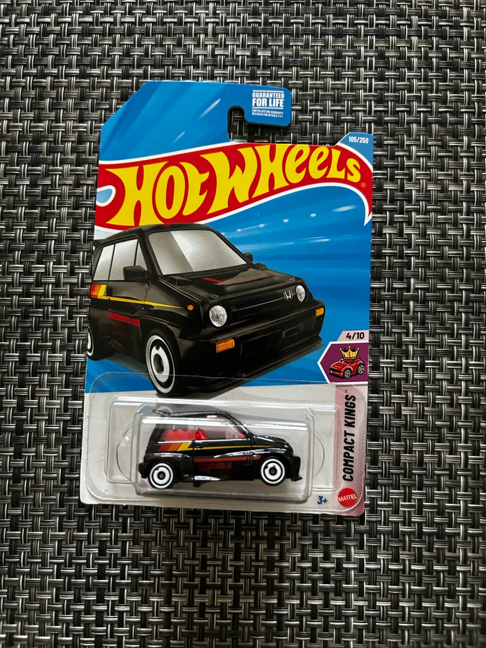 Mattel Hot Wheels Honda city turbo Compact Kings Toy Car